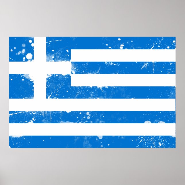 Flag of Greece Poster (Front)
