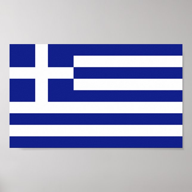 Flag of Greece Poster (Front)