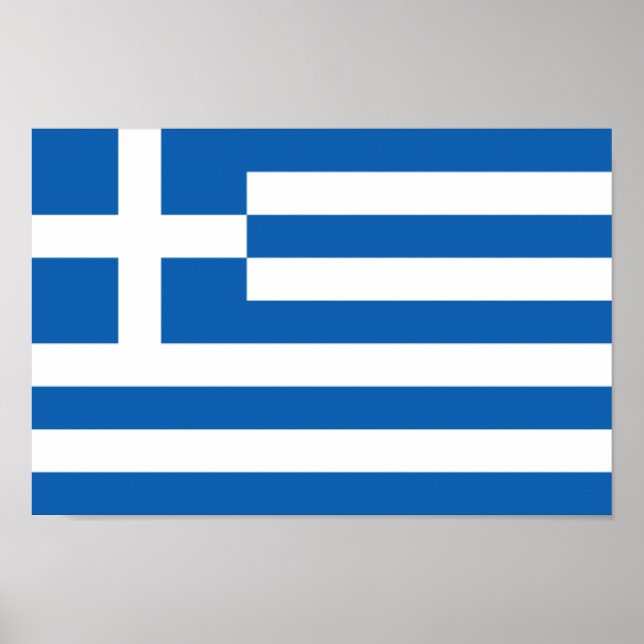 Flag of Greece Poster (Front)