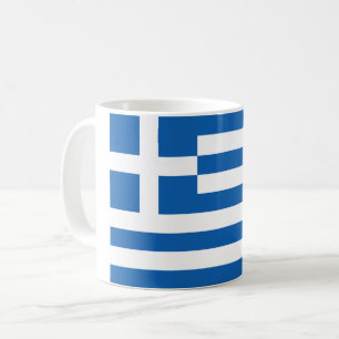 Flag of Greece souvenir Coffee Mug