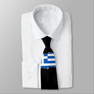 Flag of Greece Tie