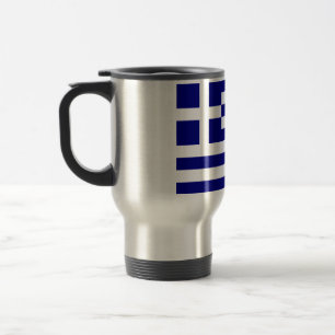 Flag of Greece Travel Mug
