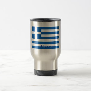 Flag of Greece Travel Mug