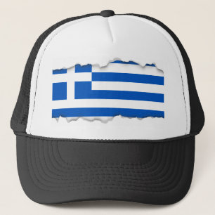 Flag of Greece Trucker Hat