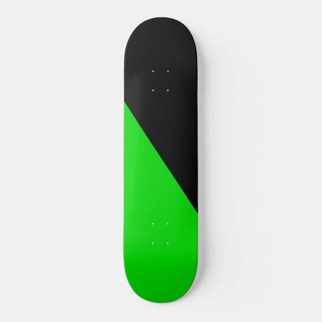 Flag of Green Anarchism Skateboard (Front)