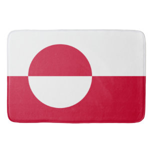Flag of Greenland Bath Mat
