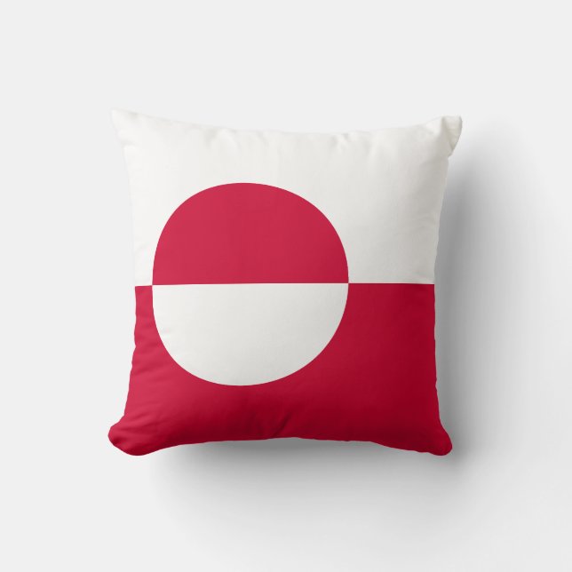 Flag of Greenland Cushion (Front)