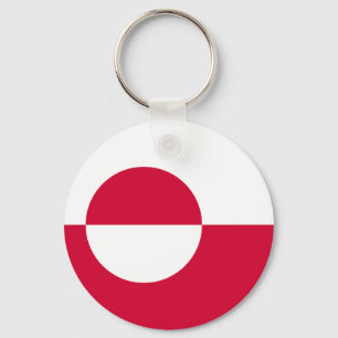 Flag of Greenland Key Ring