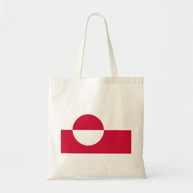 Flag of Greenland Tote Bag (Front)