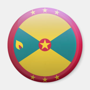 Flag of Grenada Magnet