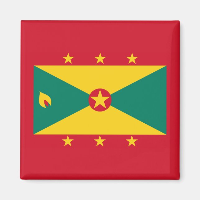 Flag of Grenada Magnet (Front)