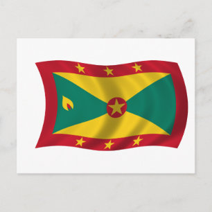 Flag of Grenada Postcard