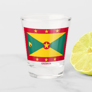 Flag of Grenada Shot Glass
