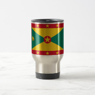 Flag of Grenada Travel/Commuter Mug