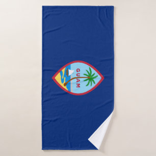 Flag of Guam Bath Towel