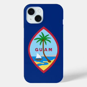 Flag of Guam iPhone 15 Case