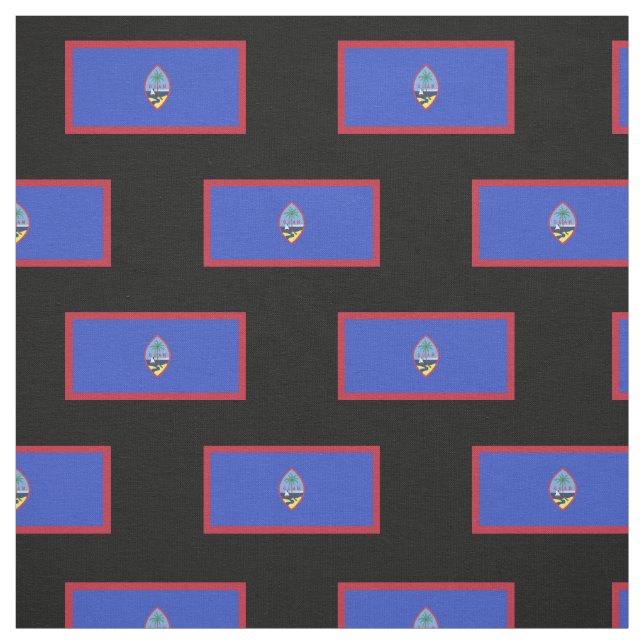 Flag of Guam Fabric (Swatch)