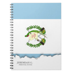 Flag of Guatamala Notebook