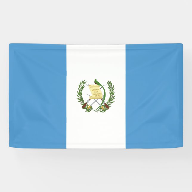Flag of Guatemala Banner (Horizontal)