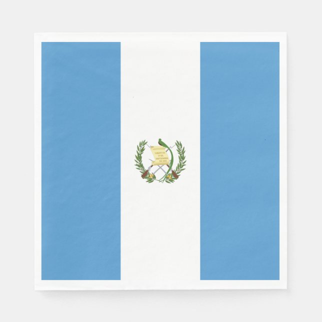 Flag of Guatemala Napkin (Front)