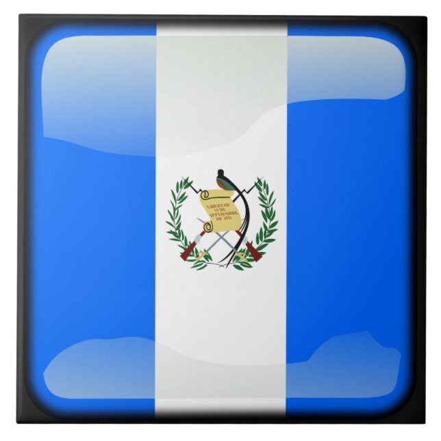 Flag of Guatemala Tile (Front)