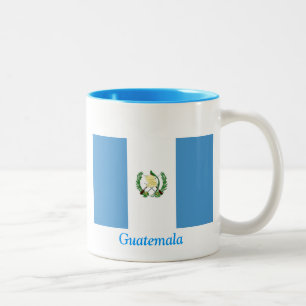 Flag of Guatemala Two-Tone Coffee Mug