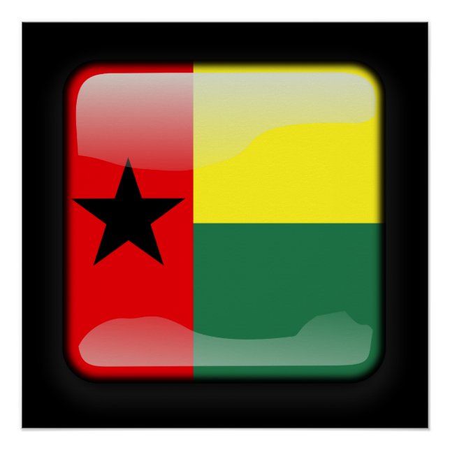 Flag of Guinea-Bissau Poster (Front)