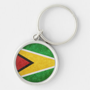 Flag of Guyana Key Ring
