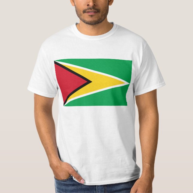 Flag of Guyana T Shirt (Front)