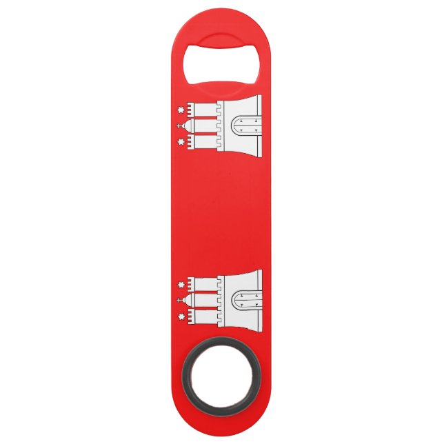 Flag of Hamburg Bar Key (Front)