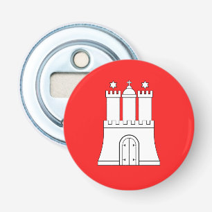 Flag of Hamburg Bottle Opener