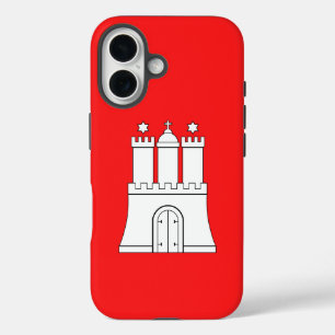 Flag of Hamburg  iPhone 16 Case
