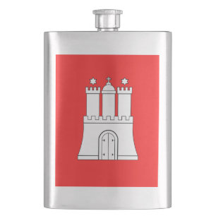 Flag of Hamburg Flask