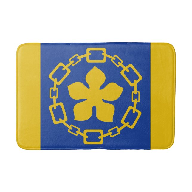 Flag of Hamilton, Ontario Bath Mat (Front)