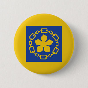 Flag of Hamilton, Ontario Button