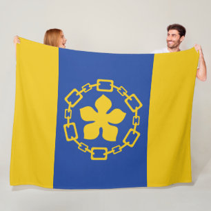 Flag of Hamilton (Ontario, Canada) Fleece Blanket