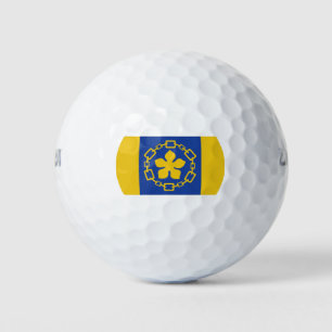 Flag of Hamilton, Ontario Golf Balls
