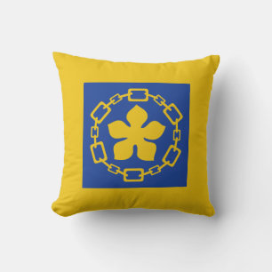 Flag of Hamilton, Ontario Throw Pillow