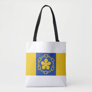 Flag of Hamilton, Ontario Tote Bag