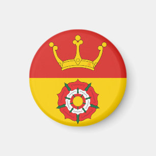 Flag of Hampshire County, England (UK) Magnet