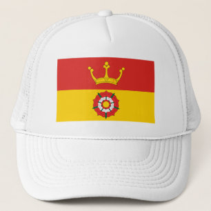 Flag of Hampshire County, England (UK) Trucker Hat