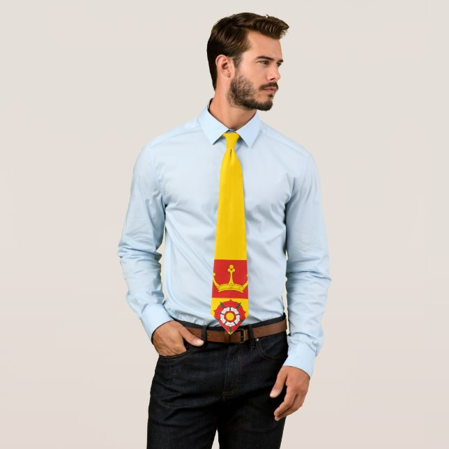Flag of Hampshire (UK county) Tie (In Situ)