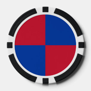 Flag of Harenkarspel Poker Chips