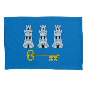 Flag of Havana, Cuba Pillowcase
