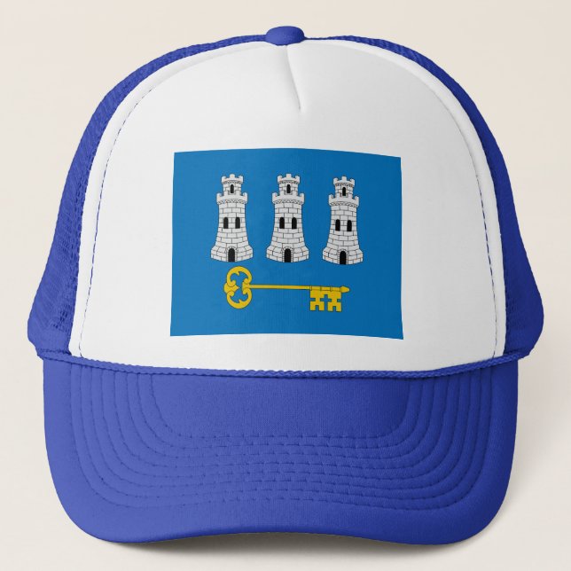 Flag of Havana, Cuba  Trucker Hat (Front)