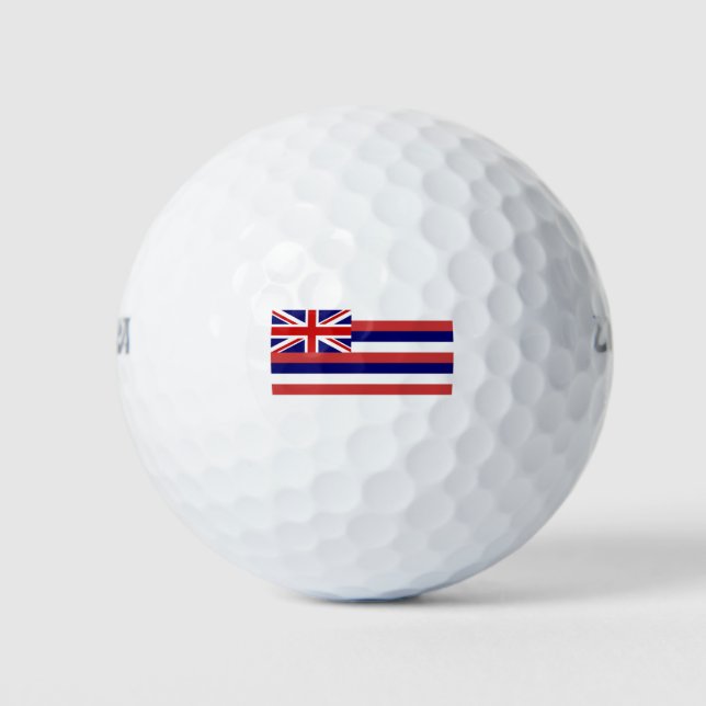 Flag of Hawaii Golf Balls (Front)