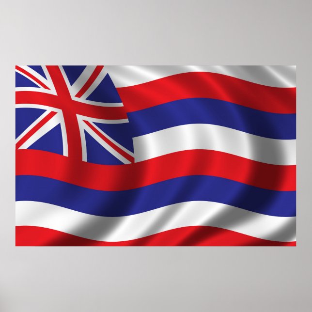 Flag of Hawaii Poster (Front)