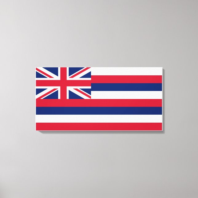 Flag of Hawaii (US State) Canvas Print (Front)