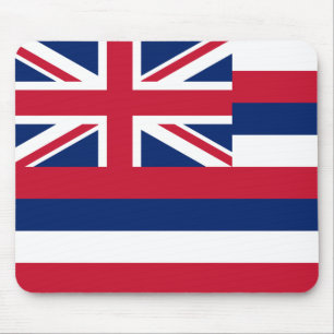 Flag of Hawaii (US State) Mouse Mat