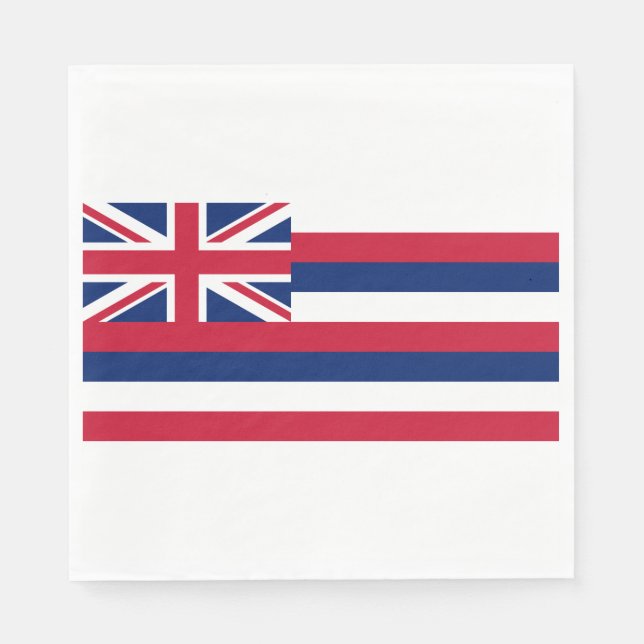 Flag of Hawaii (US State) Napkin (Front)